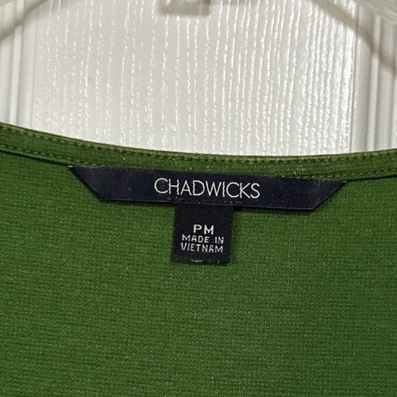 Chadwicks Dark Green Dress - Picture 4 of 7